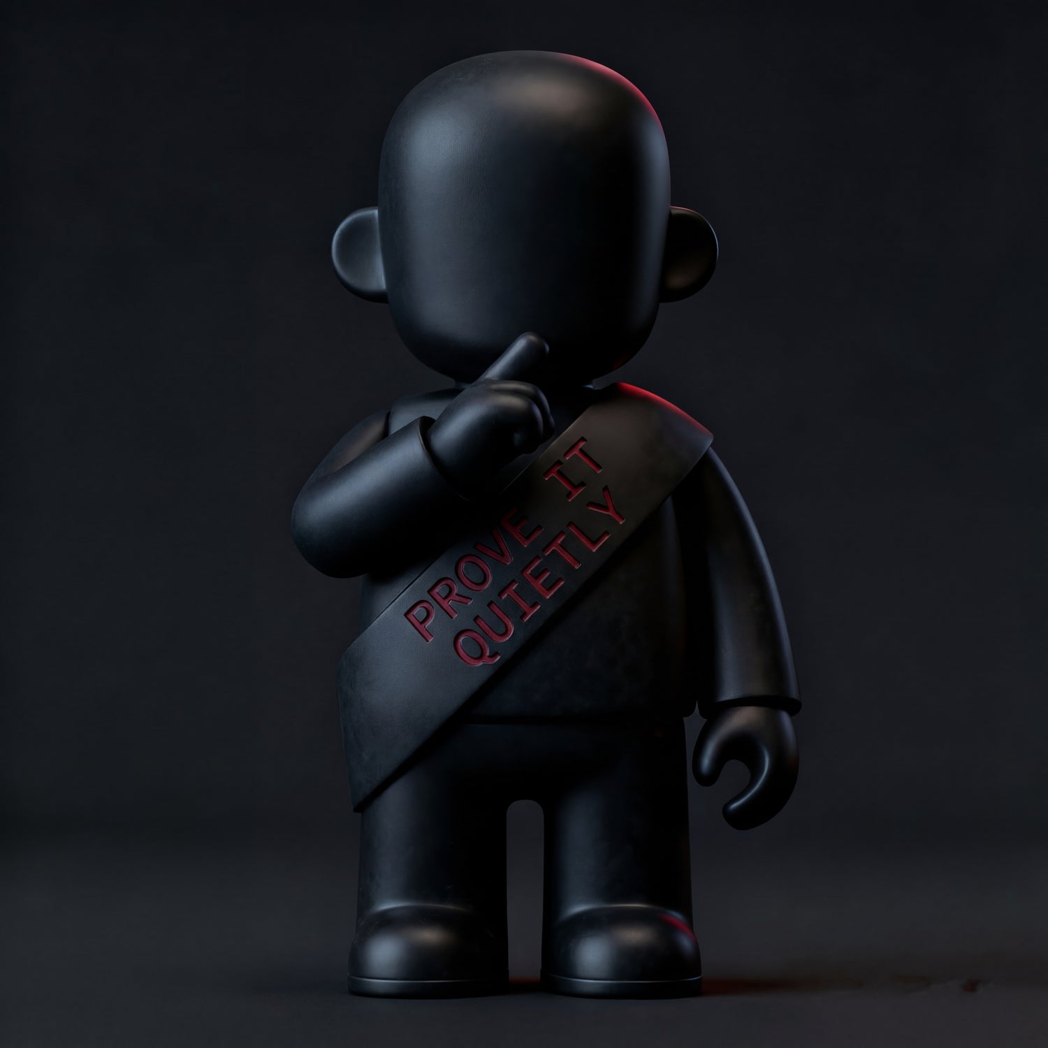 SIYBR "PROVE IT QUIETLY" Stoic Success Figure - The art of silent execution and loud results.