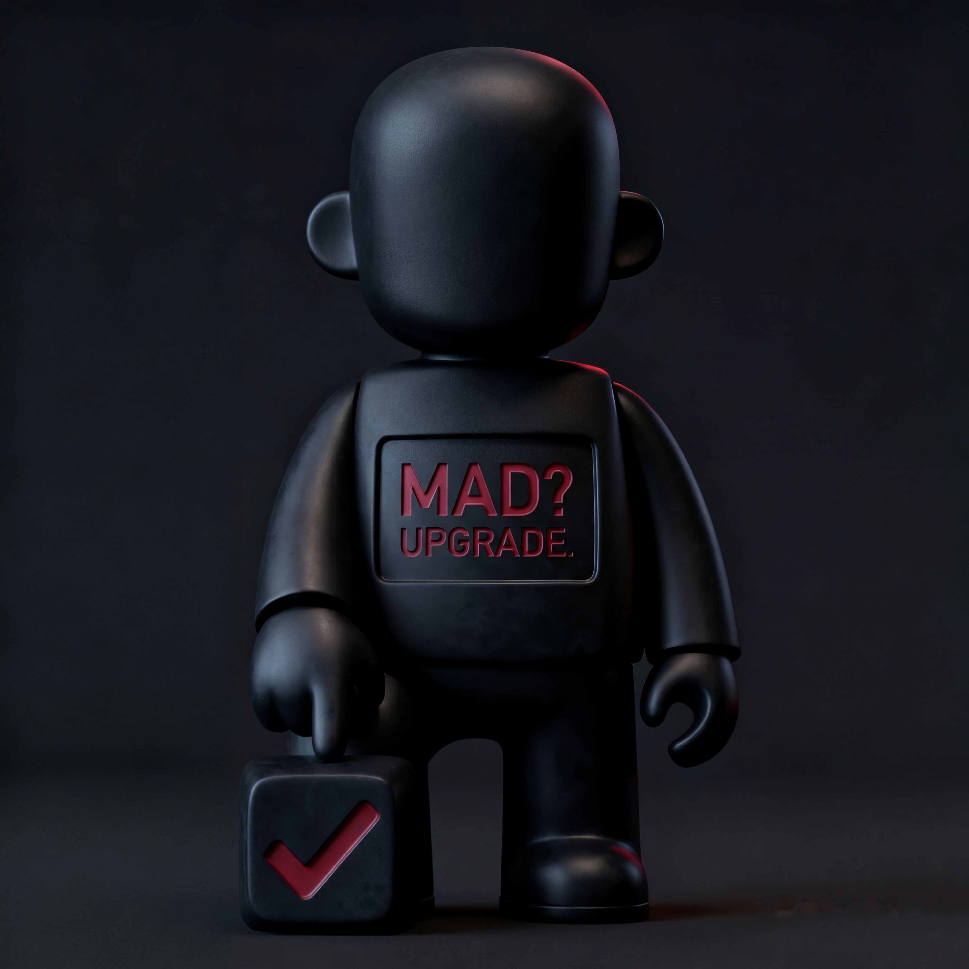 SIYBR "MAD? UPGRADE" Success Toy - Using anger as fuel for self-improvement and life upgrades.