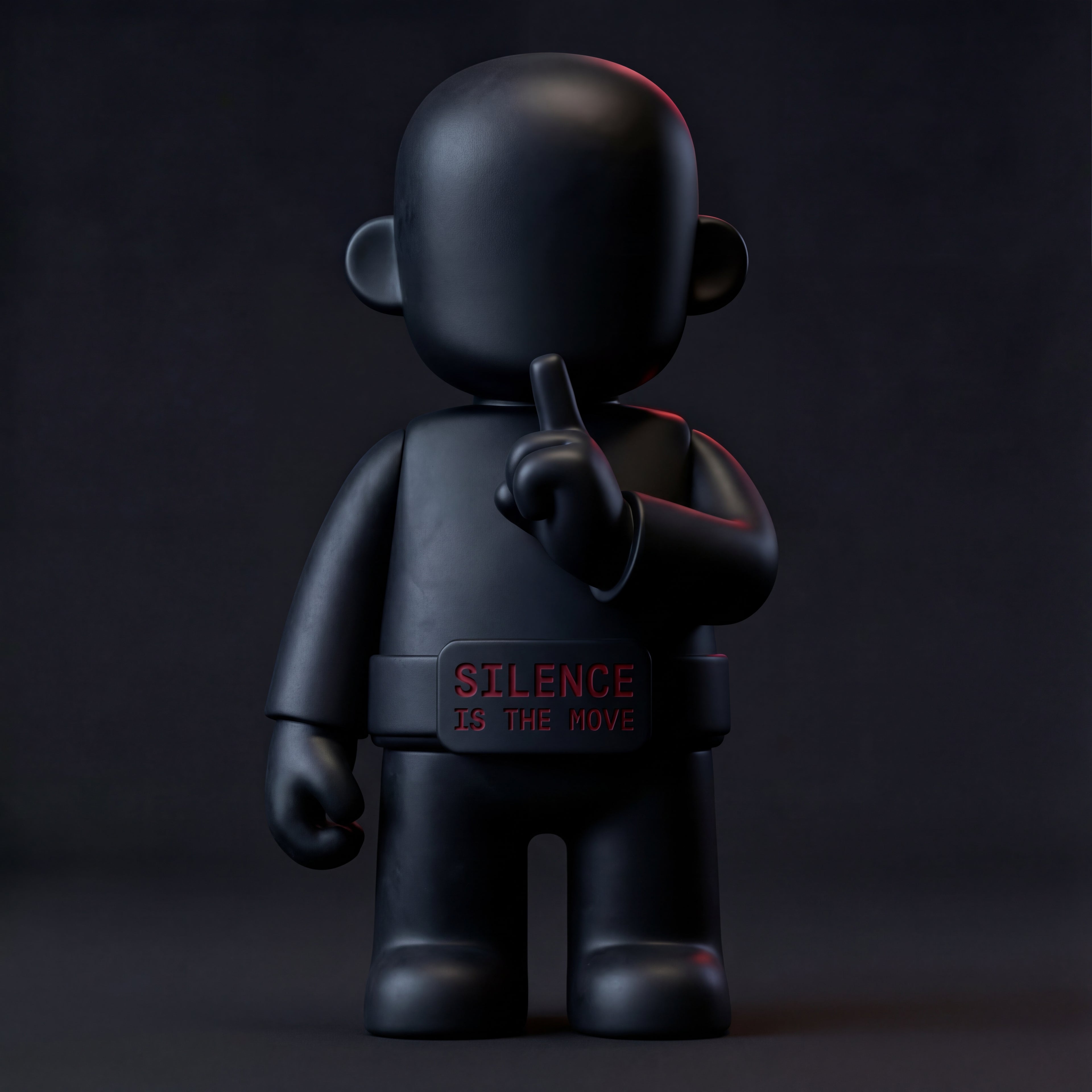 SIYBR "SILENCE IS THE MOVE" Tactical Anchor - Reminding the user that no response is the strongest response.